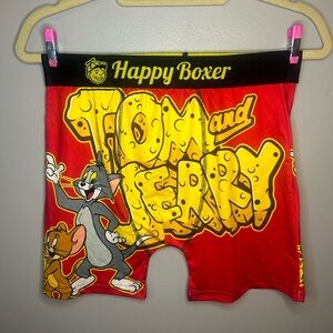 NWOT Adult Tom and Jerry Unisex Stretch Boxer Briefs
